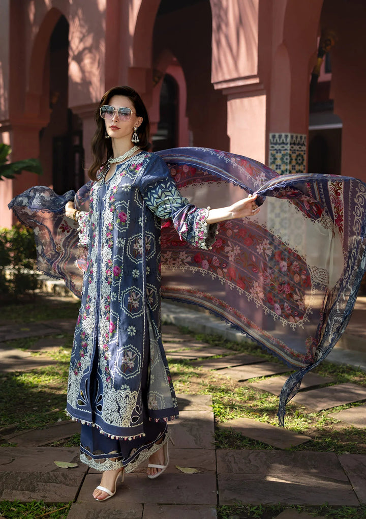 ELAF SIGNATURE  EMBROIDERED LAWN