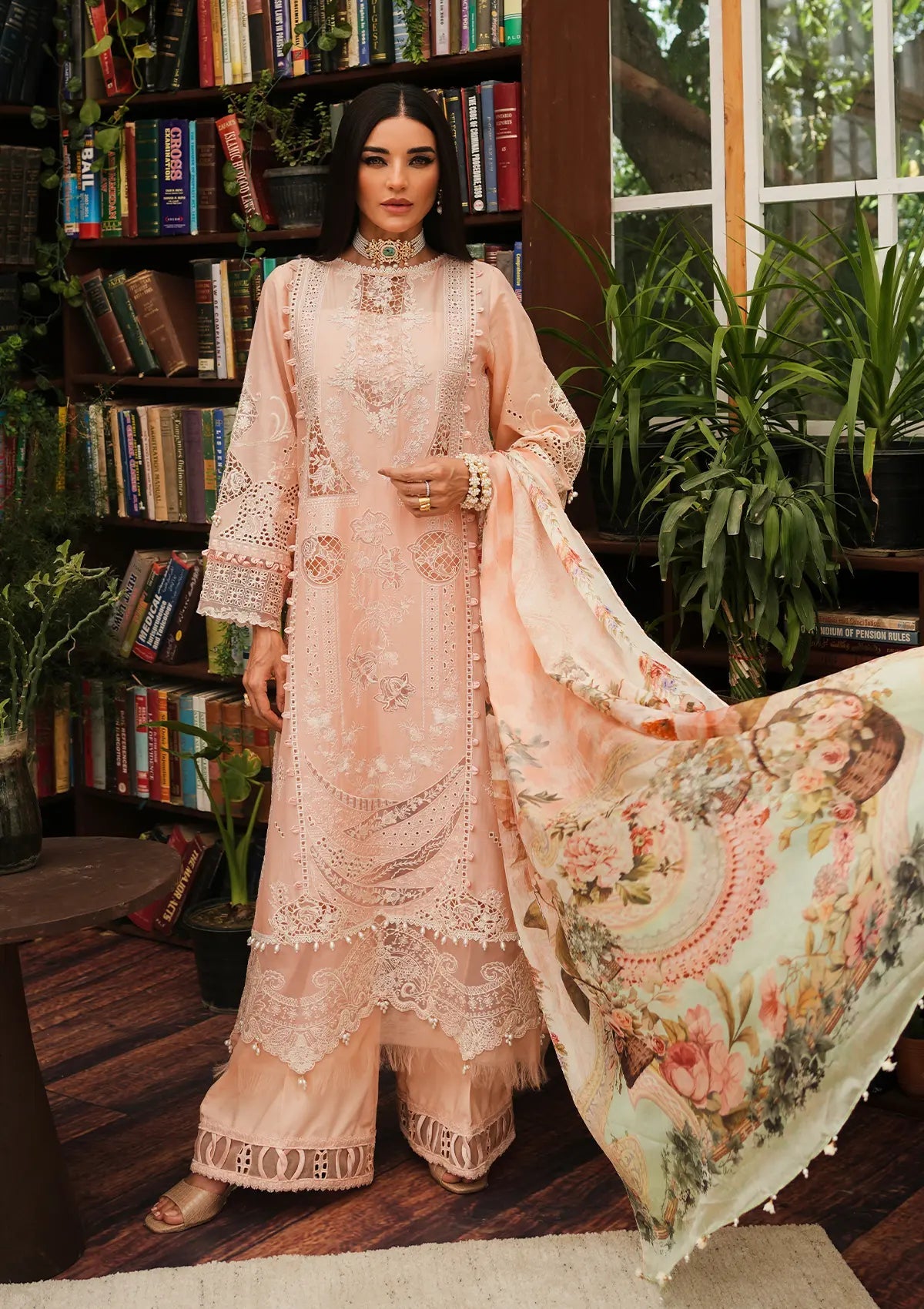 KHAF UNSTITCHED LUXURY LAWN - KLE-03A