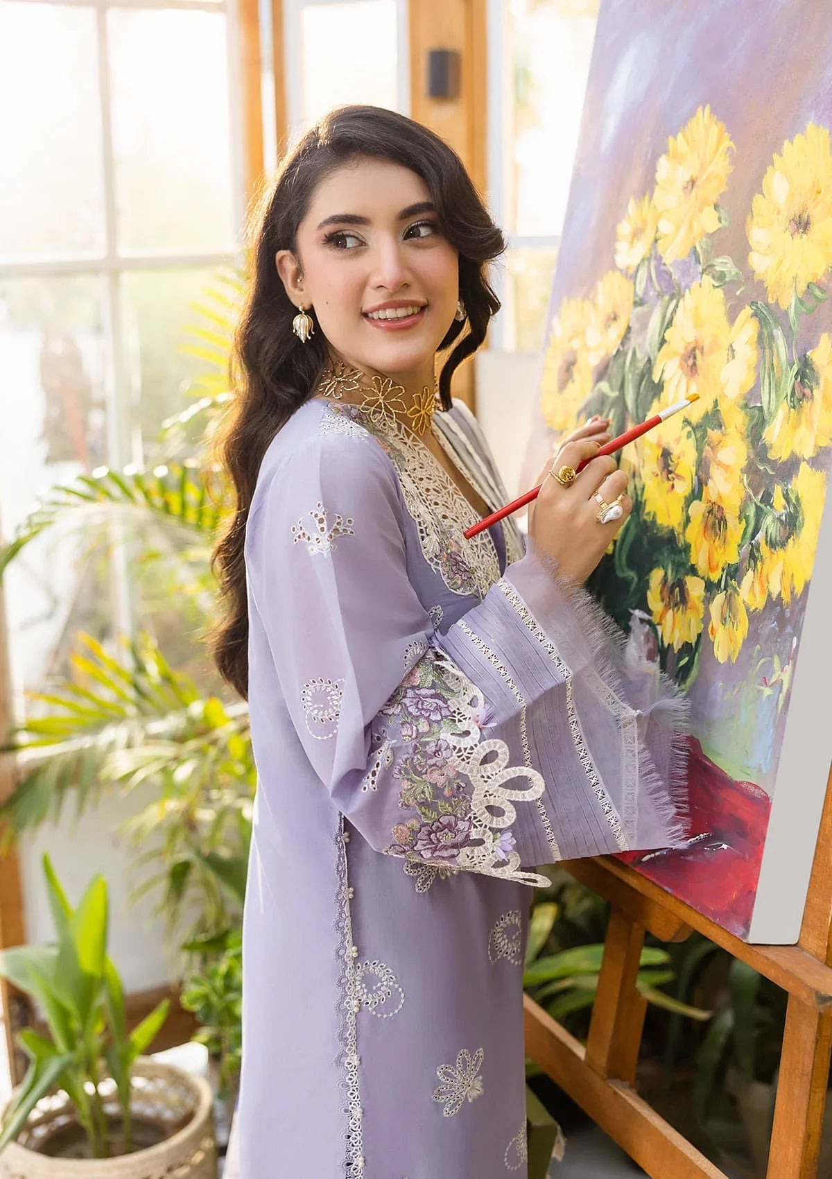 E.Craft Chikankari Lawn