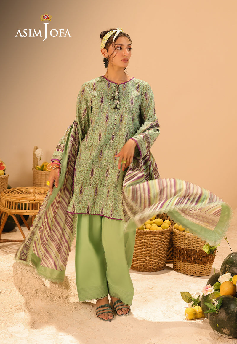 Printed Lawn 3 Pcs