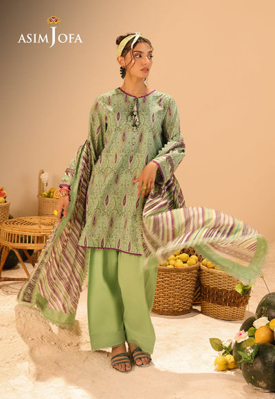 Printed Lawn 3 Pcs