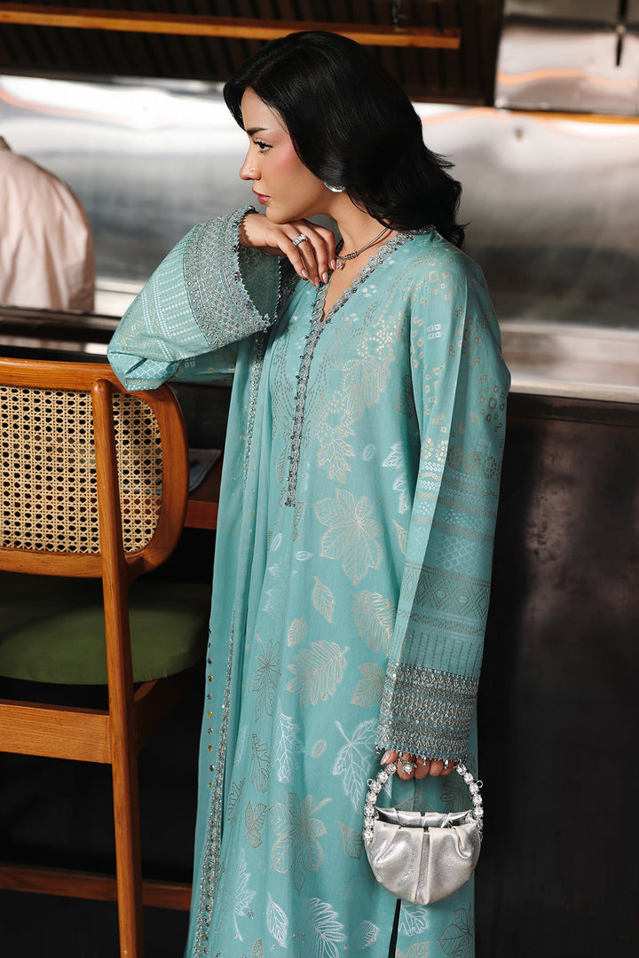 EMBROIDERED JACQUARD  SUIT 3 PC