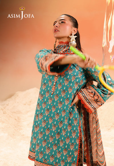 Printed Lawn 3 Pcs