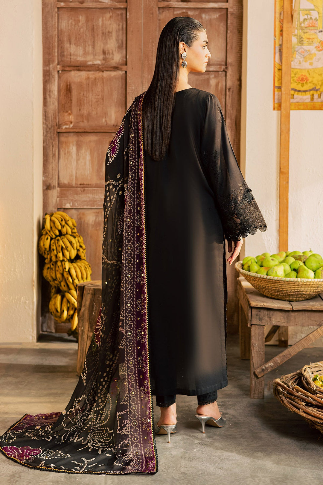bazaar Unstitched CHIKANKARI LAWN
