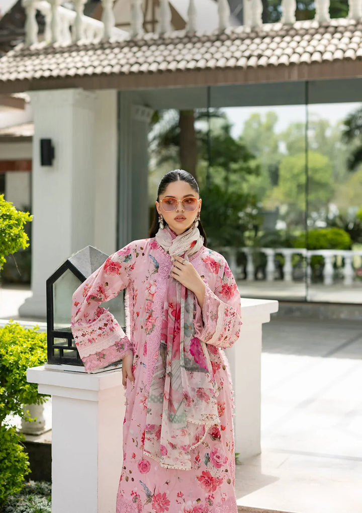 Signature Embroidered Lawn with Chiffon Collection Vol II &