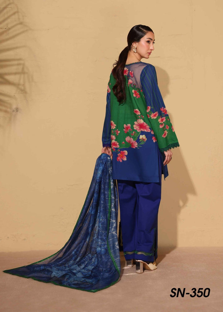 signora  Printed Embroidered Lawn