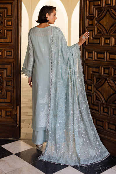 EMBROIDERED JACQUARD LAWN