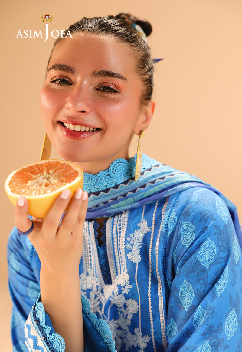 Printed Embroidered Lawn 3 Pcs