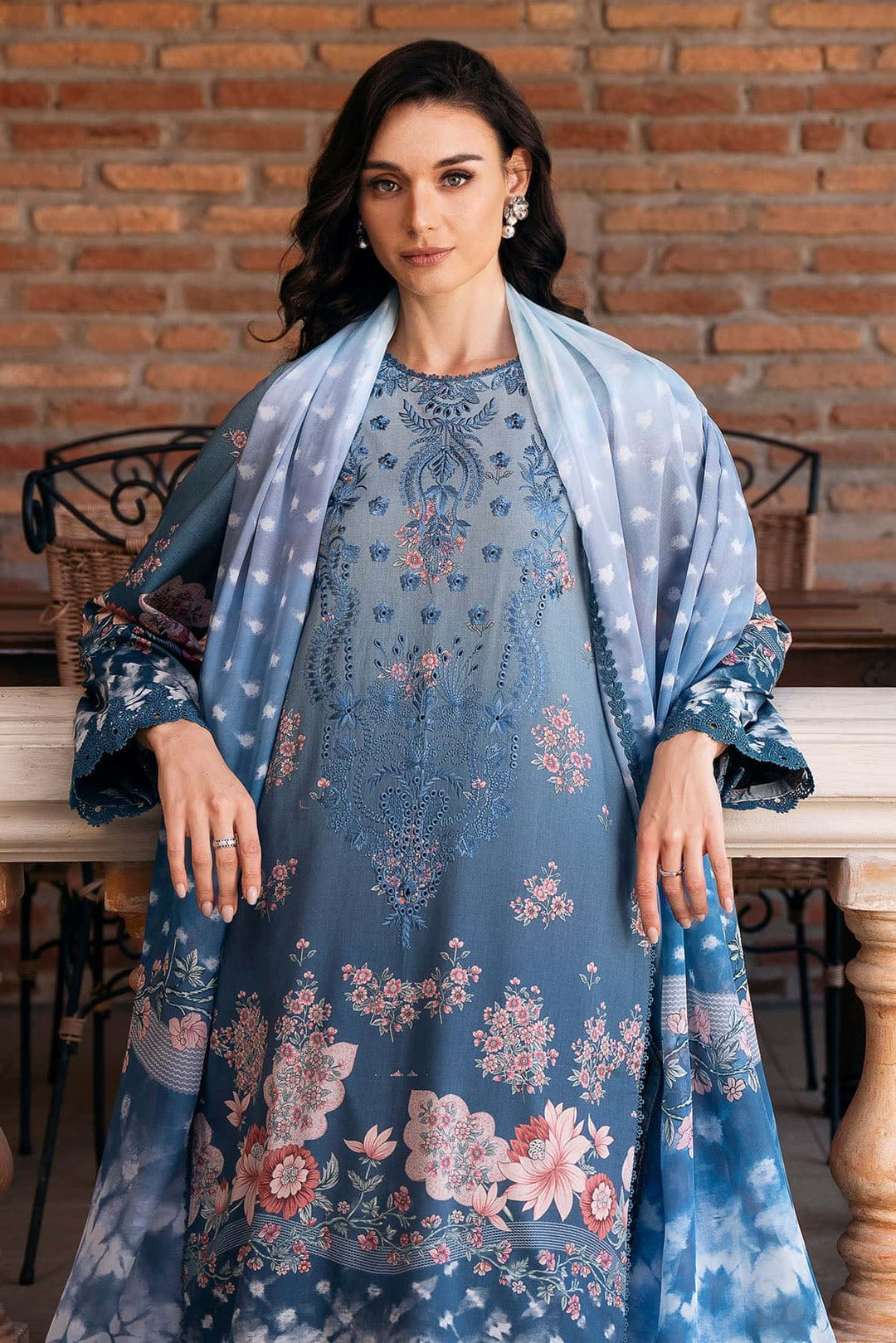 Afrozeh Damask Lawn