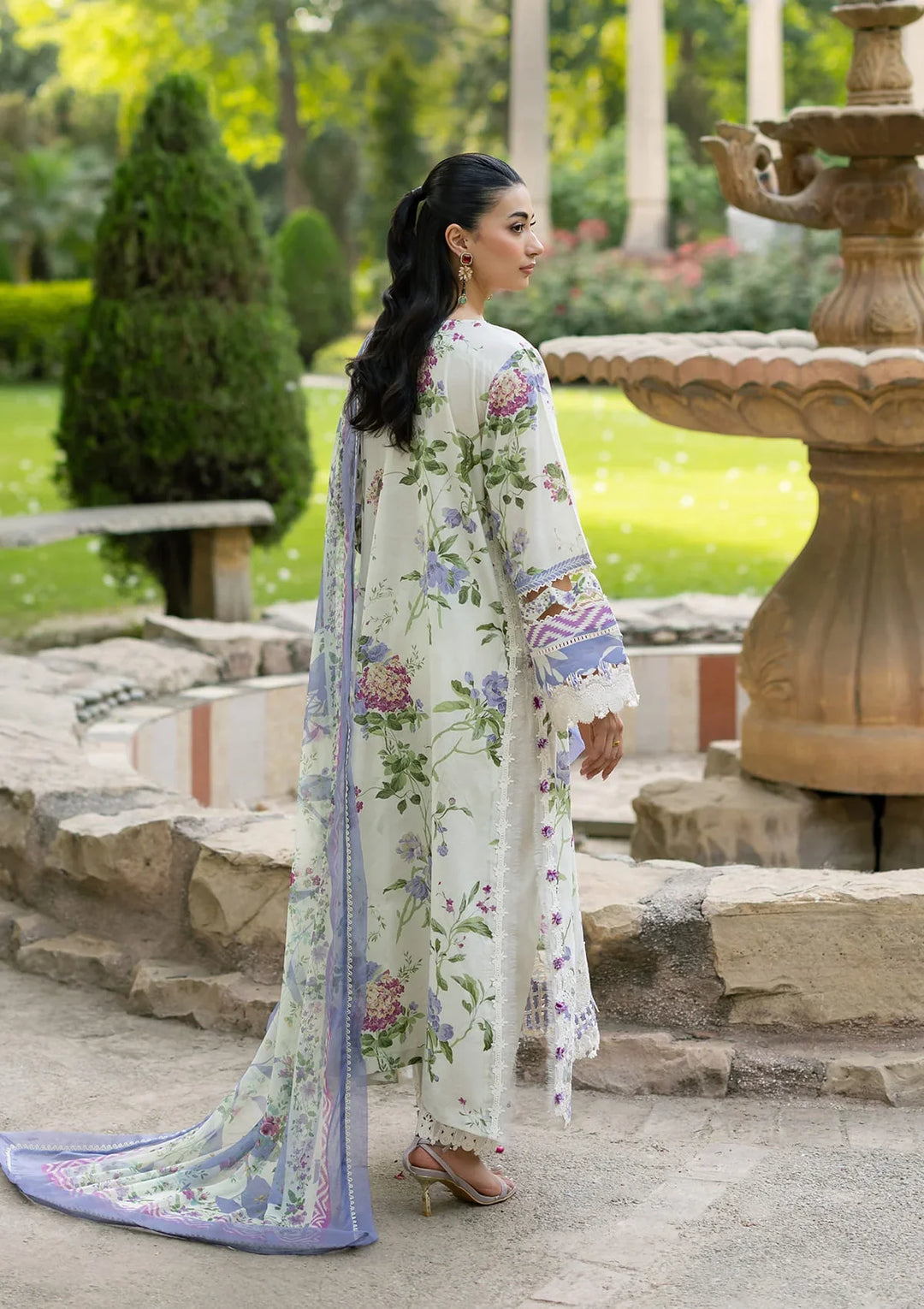 Signature Embroidered Lawn with Chiffon Collection Vol II &