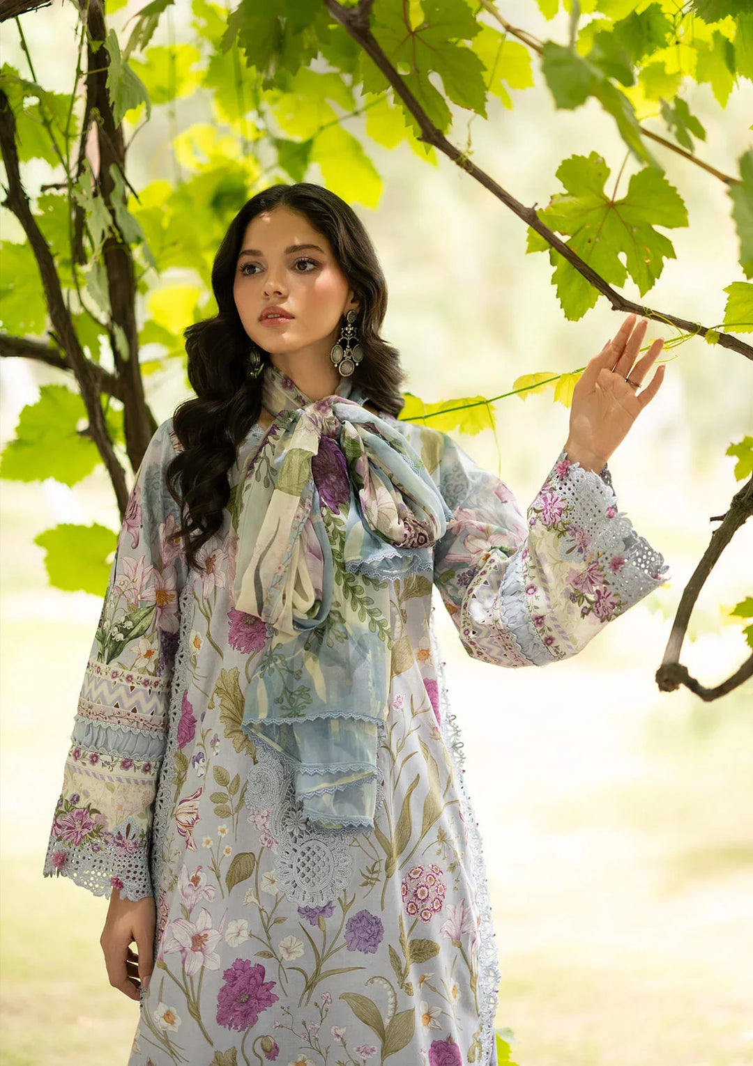 Signature Embroidered Lawn with Chiffon Collection Vol II &