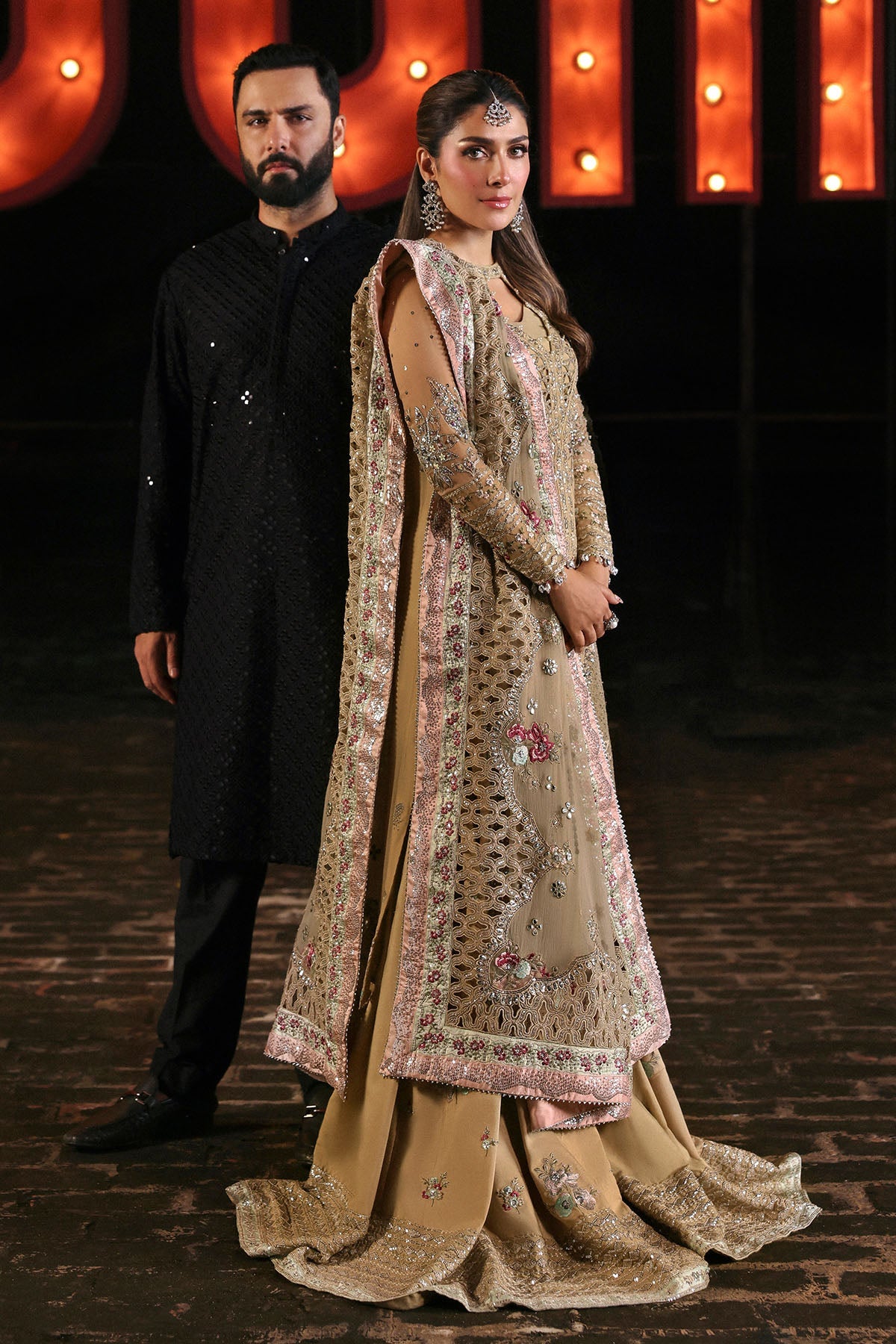 Jhoomro Unstitched Luxury Ensemble