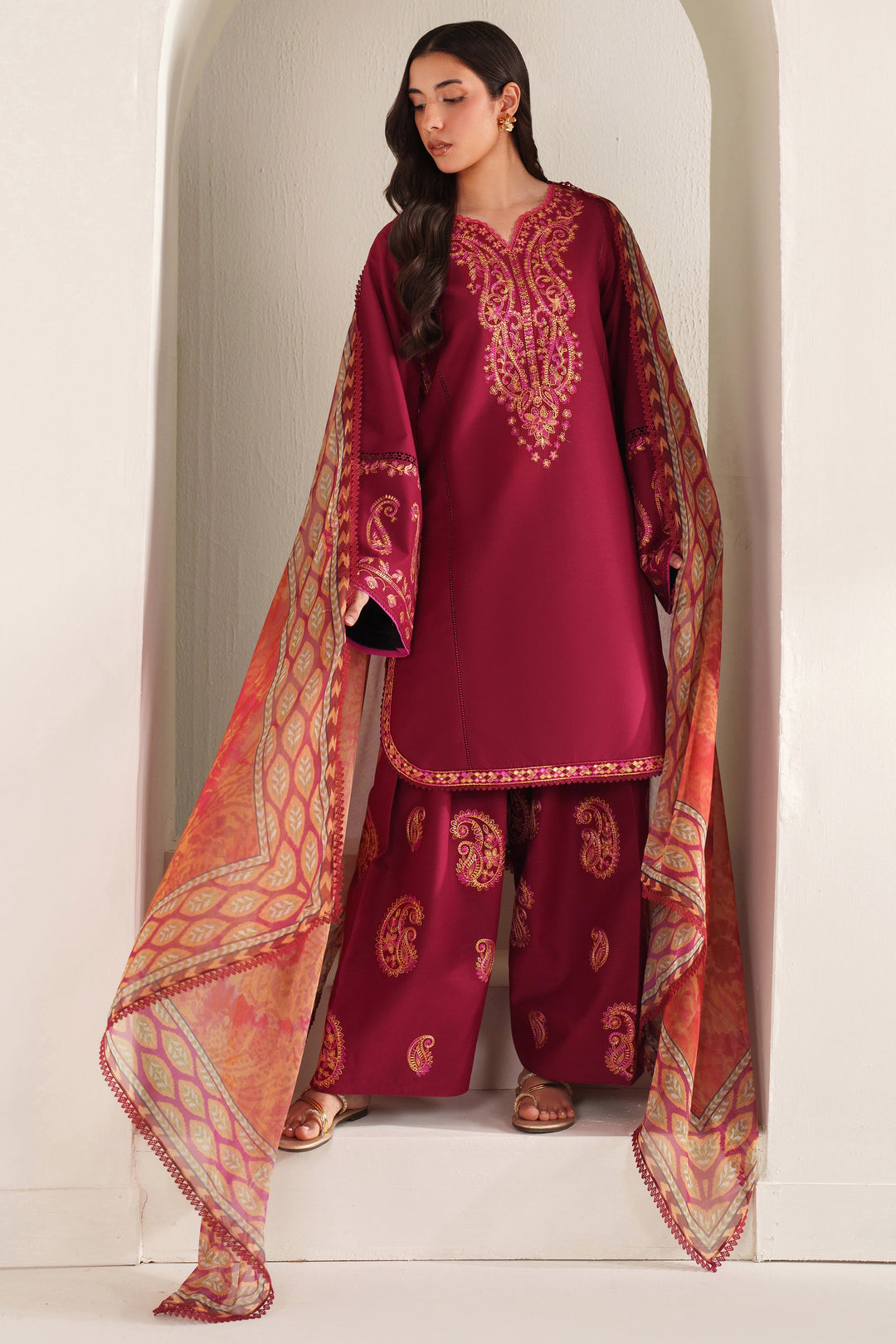 Embroidered Lawn