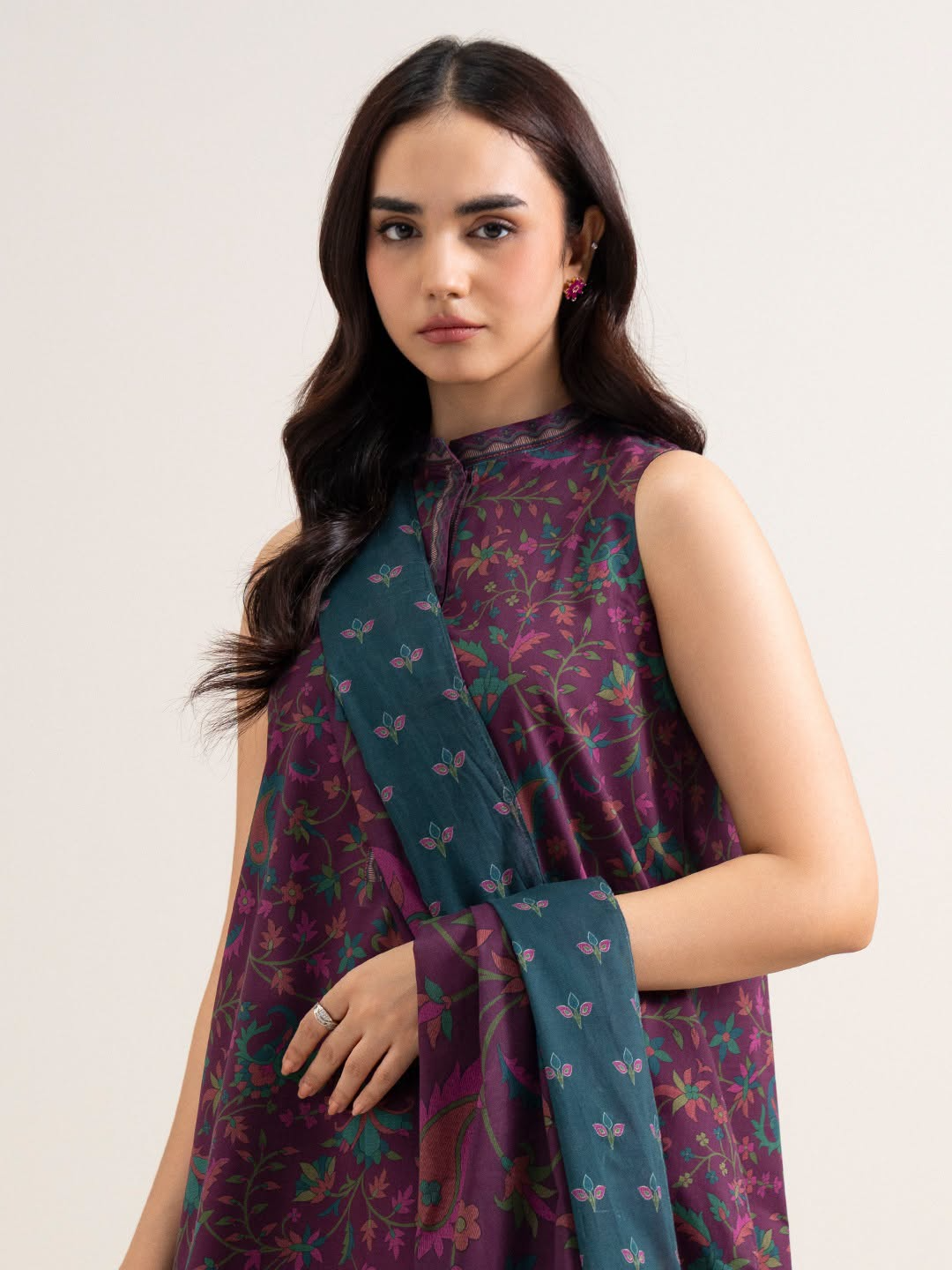 3-Piece Printed Lawn Suit