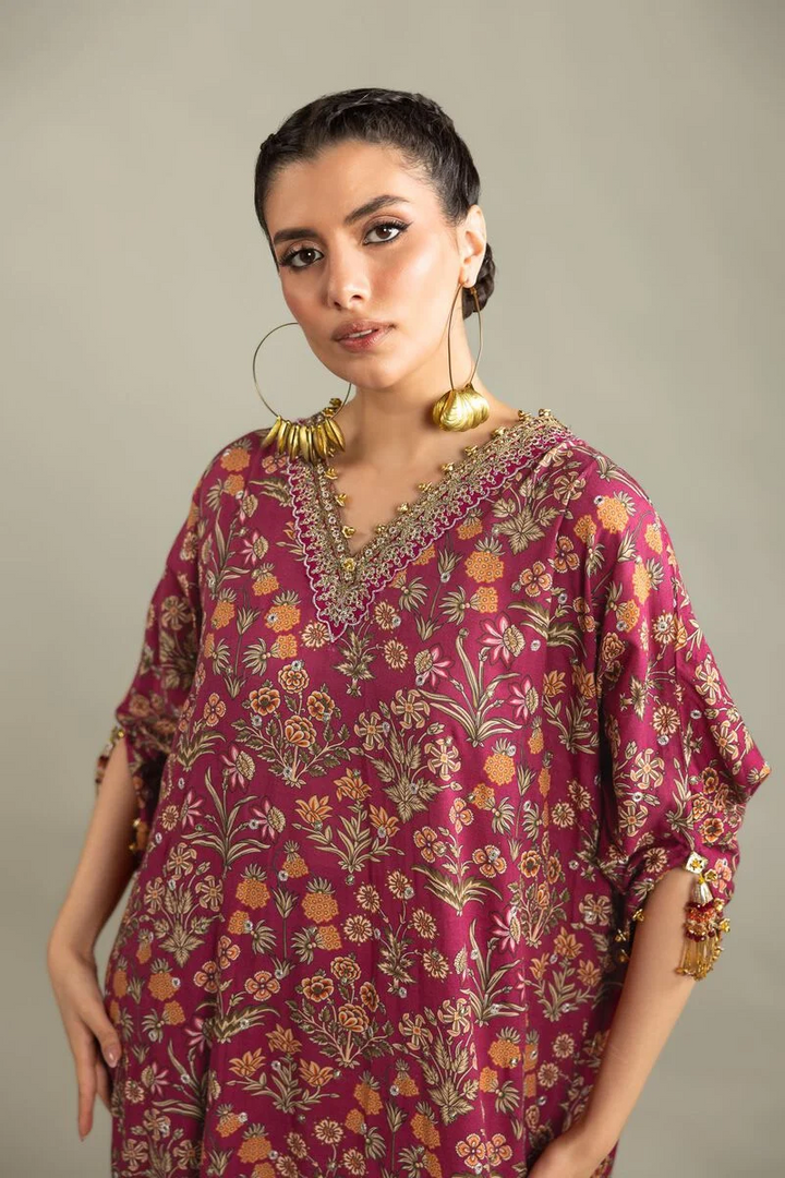 Embroidered | Raw Silk 2-Piece Co-ord Set