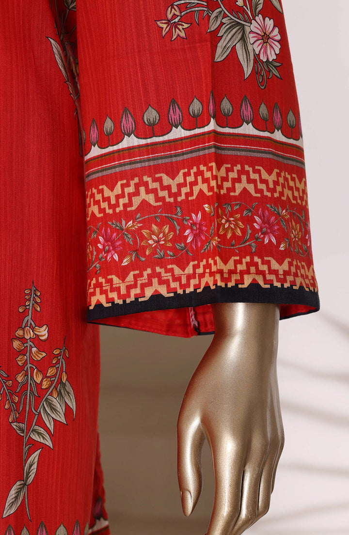 Printed Lawn Stitched 3 Piece Suit
