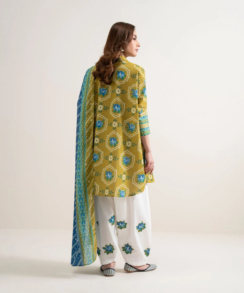 2 Piece - Printed Lawn Suit (Pret)