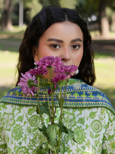SILSILA 3-Piece Unstitched Digital Printed Lawn Suit