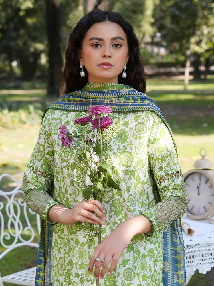 SILSILA 3-Piece Unstitched Digital Printed Lawn Suit