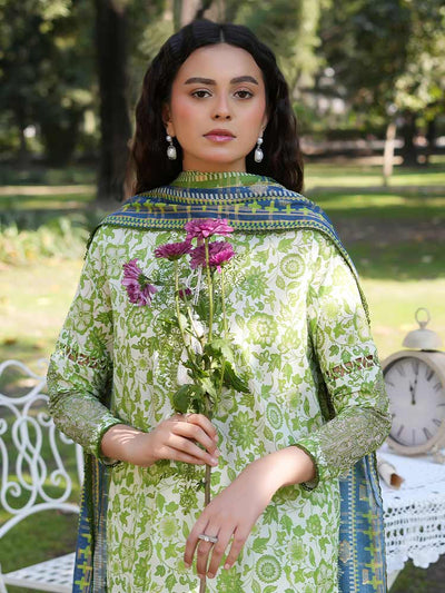 SILSILA 3-Piece Unstitched Digital Printed Lawn Suit