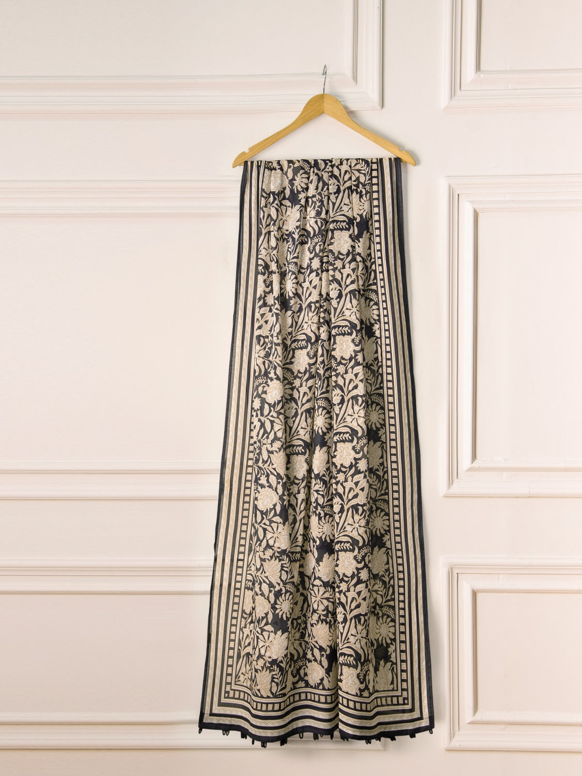 2 Piece - Embroidered Printed Cambric Suit