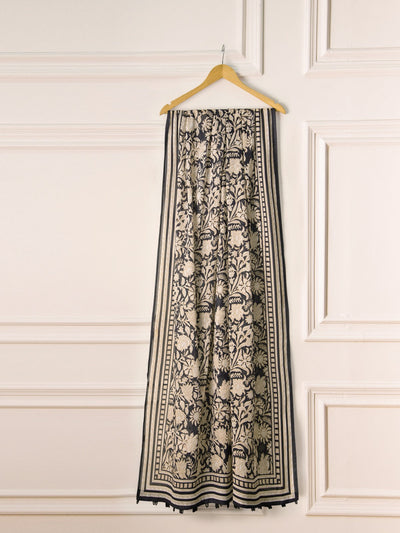 2 Piece - Embroidered Printed Cambric Suit