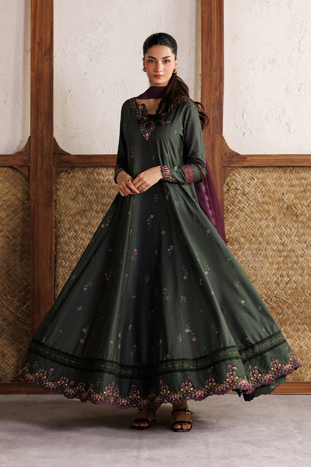Festive Embroidered Lawn