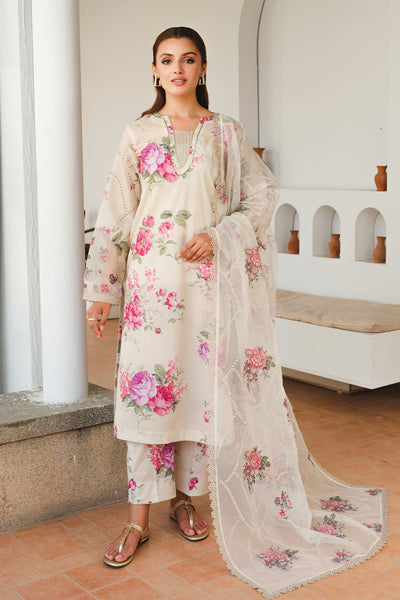 BAROQUE EMBROIDERED LAWN UF-652