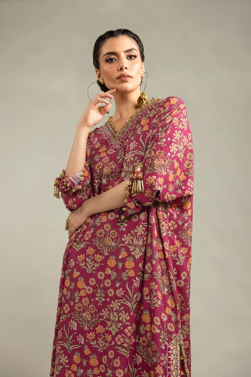 Embroidered | Raw Silk 2-Piece Co-ord Set