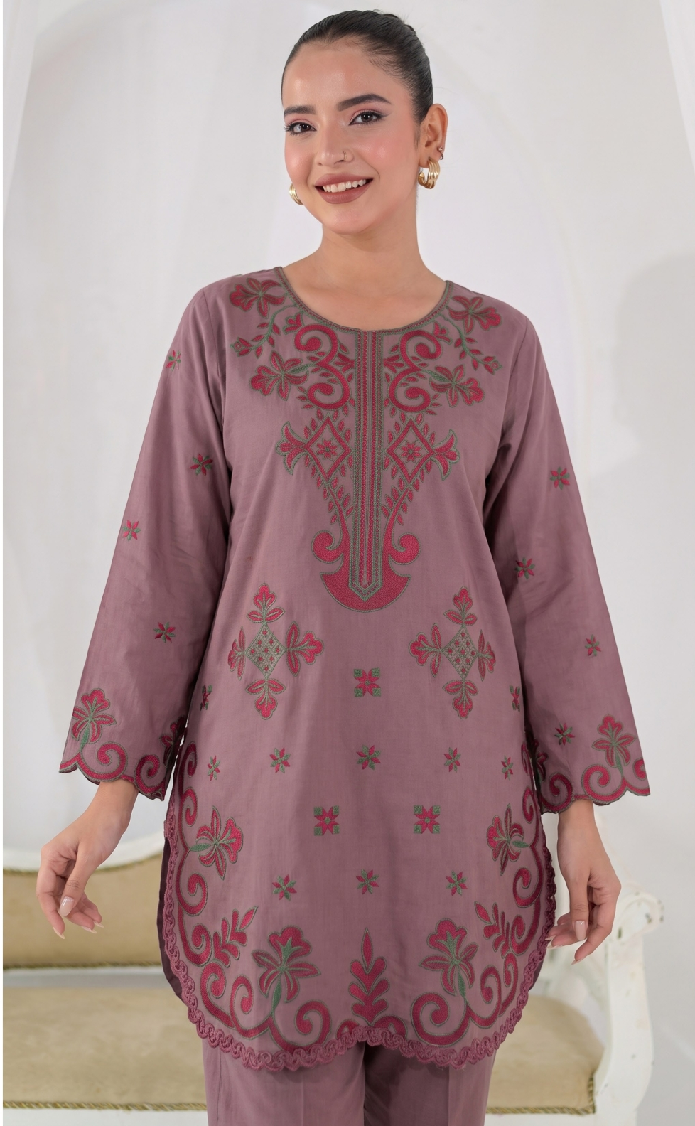 Ready To Wear Embroidered Cotton 2Pc  Collection