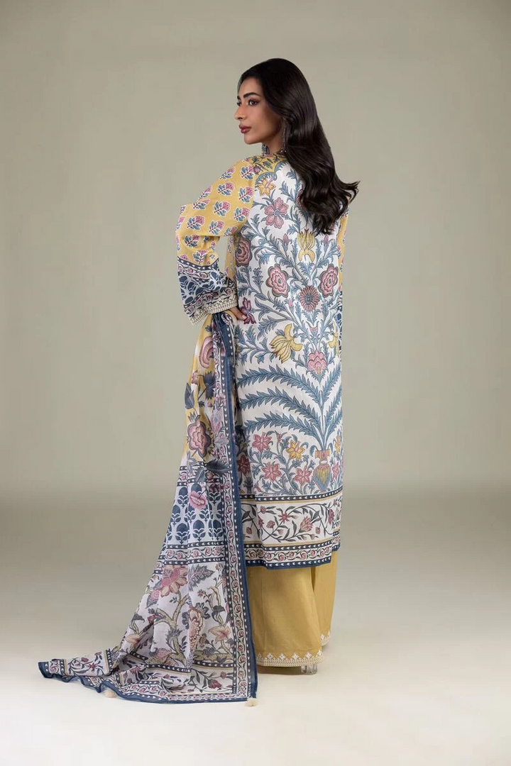 Embroidered | Lawn Fabrics 3 Piece