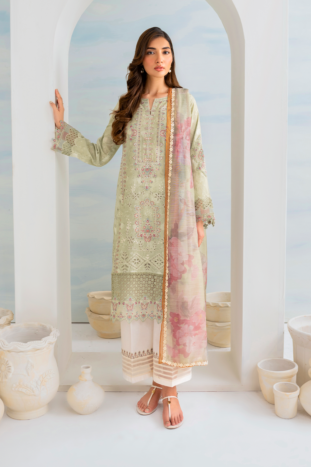 IZNIK GUZEL Embroidered Lawn IGL-02