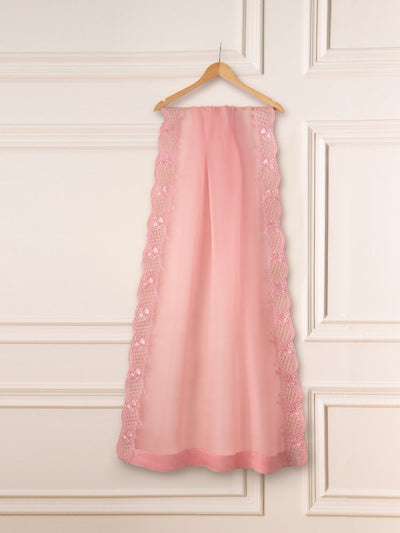 2 Piece - Pure Embroidered Raw Silk Suit