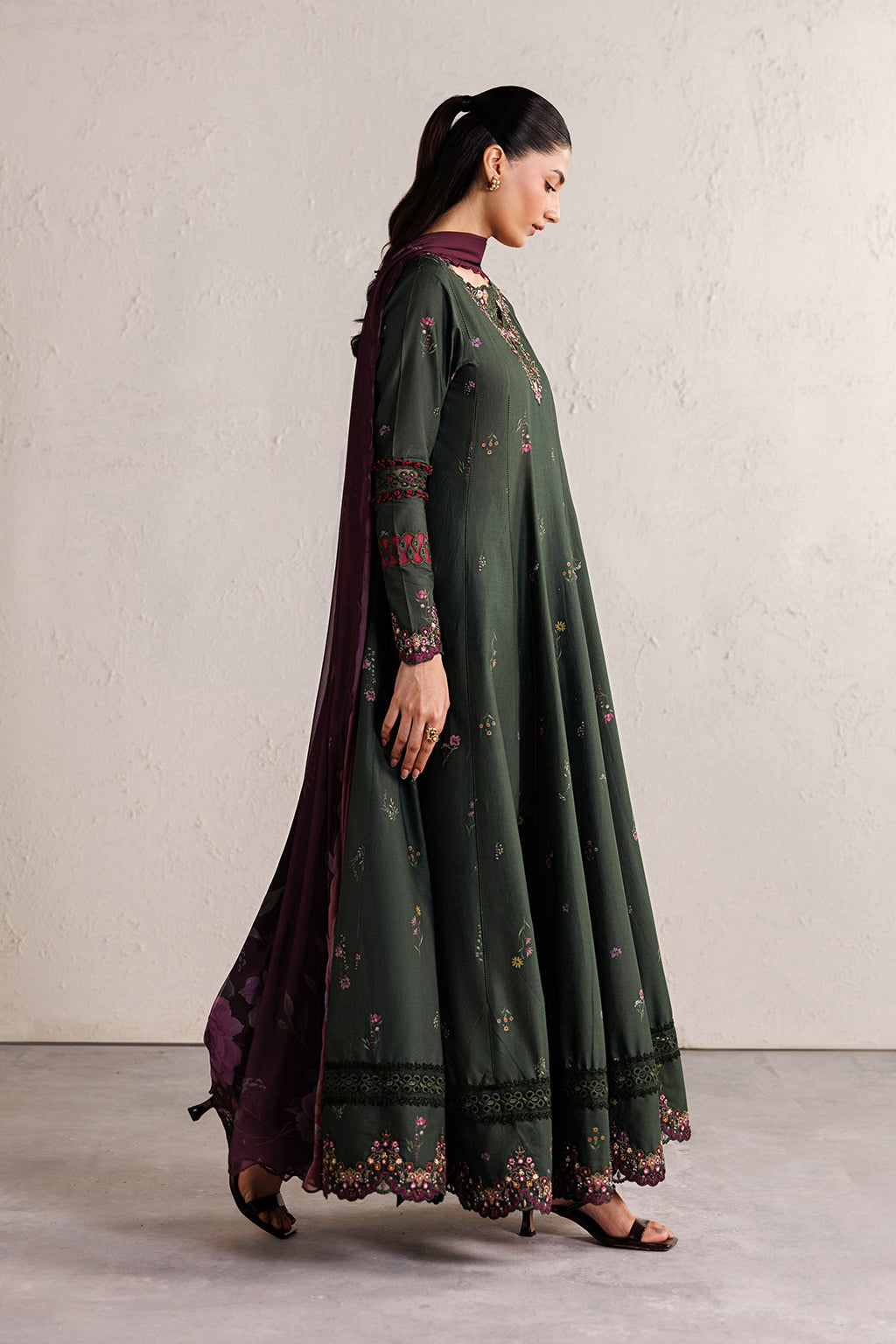 Festive Embroidered Lawn