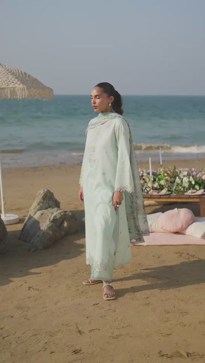 Afsanah Embroidered  Lawn