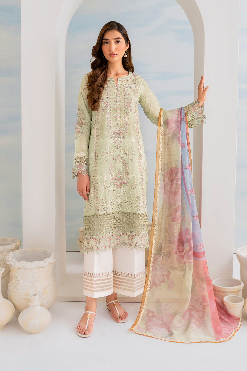 IZNIK GUZEL Embroidered Lawn IGL-02