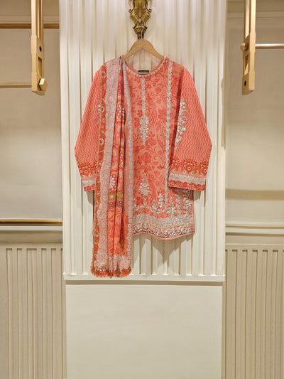 3 Piece - Digital Printed Lawn Suit