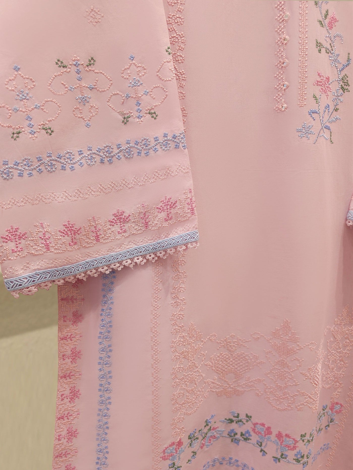 2 Piece - Embroidered Lawn Suit