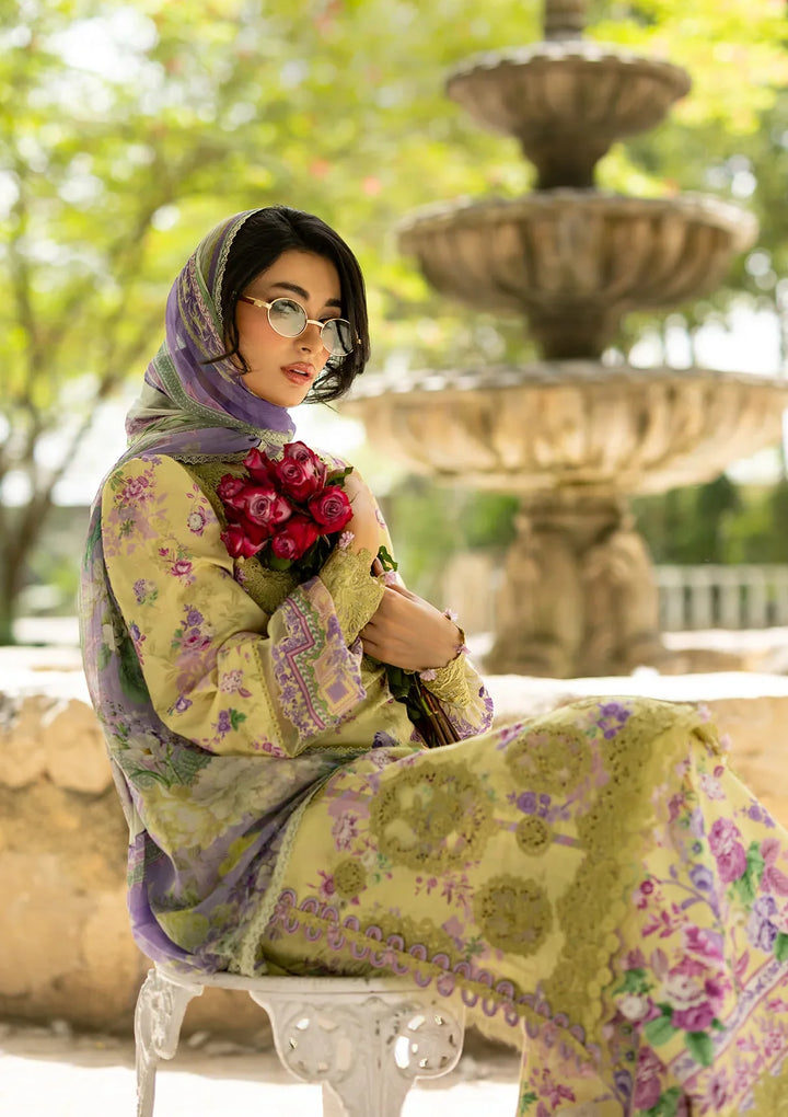 Signature Embroidered Lawn with Chiffon Collection Vol II &