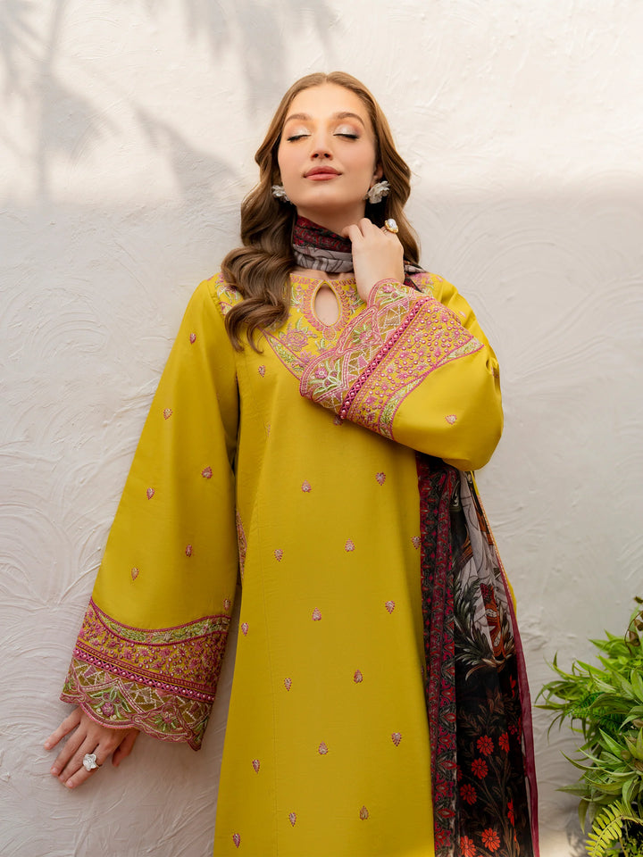 Husn-E-Arah Unstitched Lawn