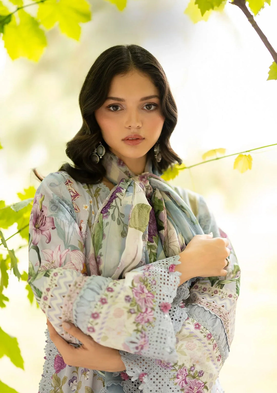 Signature Embroidered Lawn with Chiffon Collection Vol II &