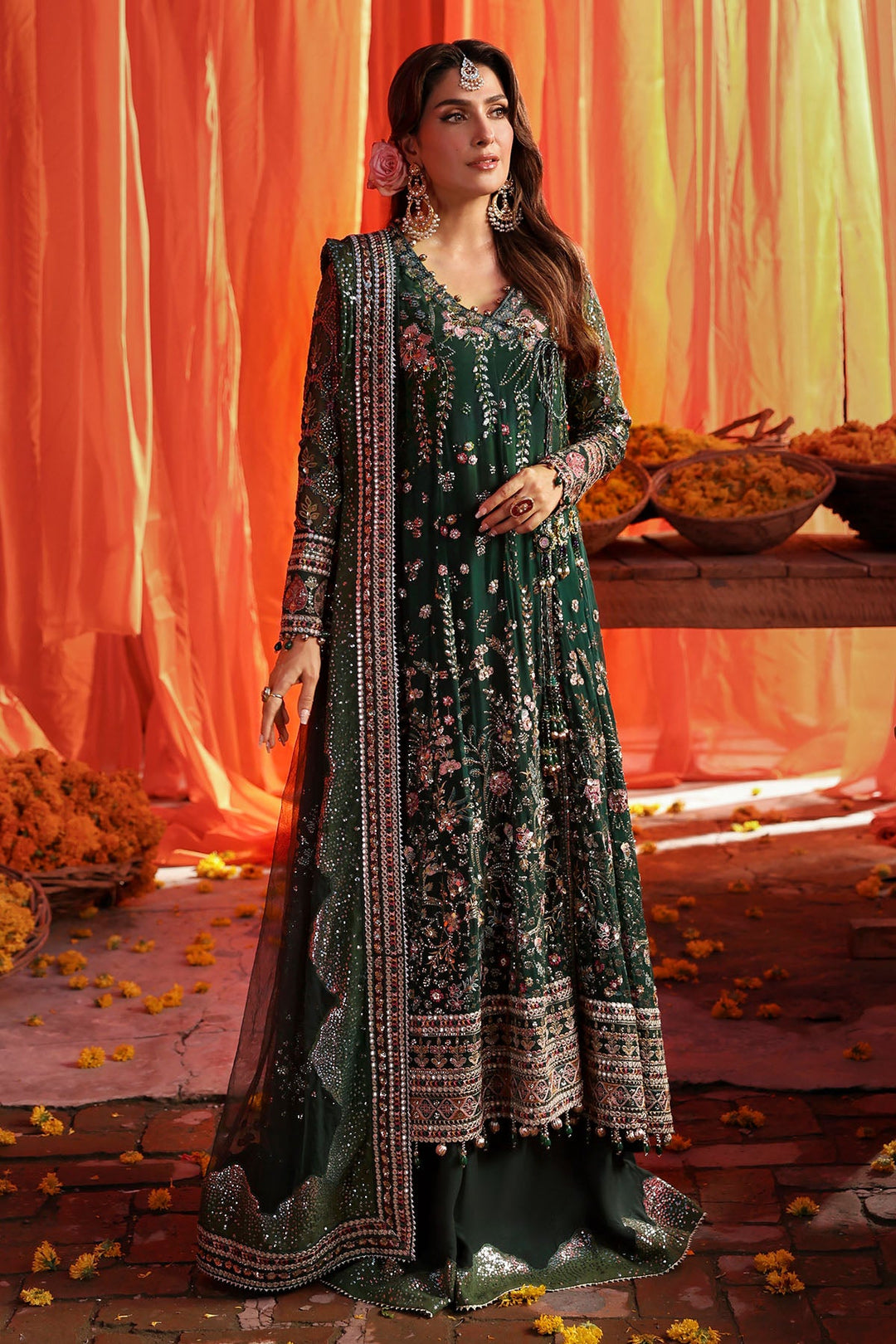 Jhoomro Unstitched Luxury Ensemble