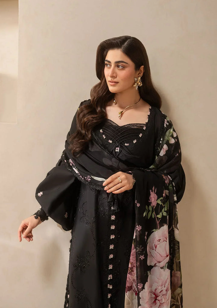 E-CRAFT - CHIKANKARI LAWN WITH CHIFFON DUPATTA &