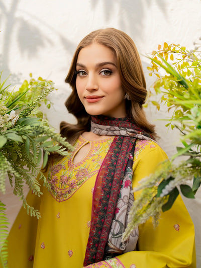 Husn-E-Arah Unstitched Lawn