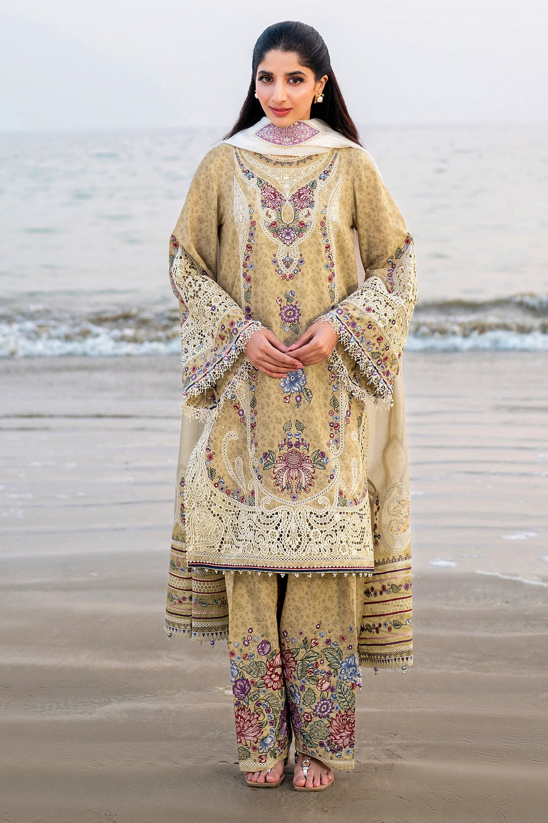 Shahkaar Embroidered  Luxury Lawn