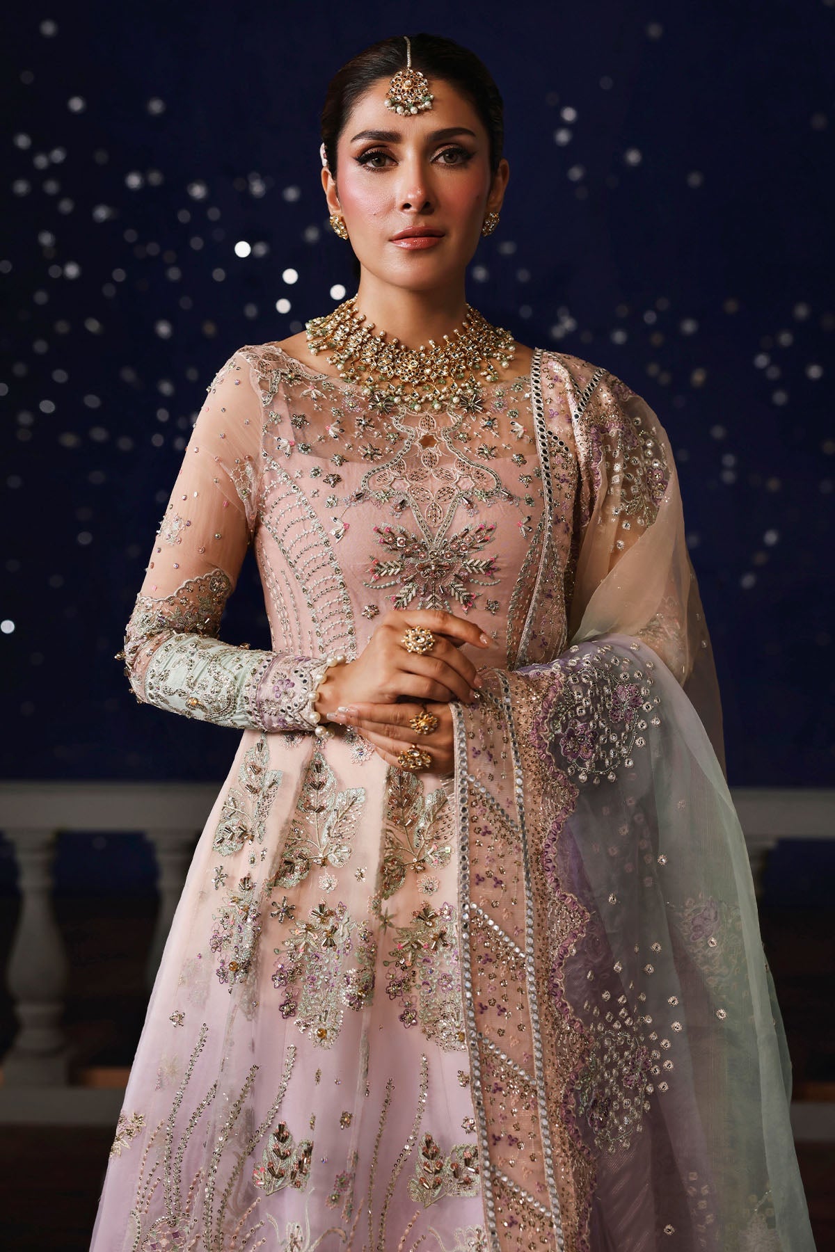 Jhoomro Unstitched Luxury Ensemble