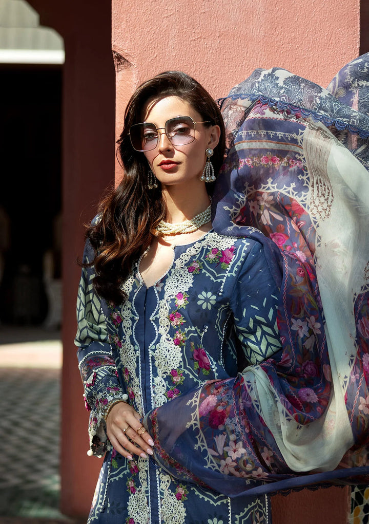 ELAF SIGNATURE  EMBROIDERED LAWN