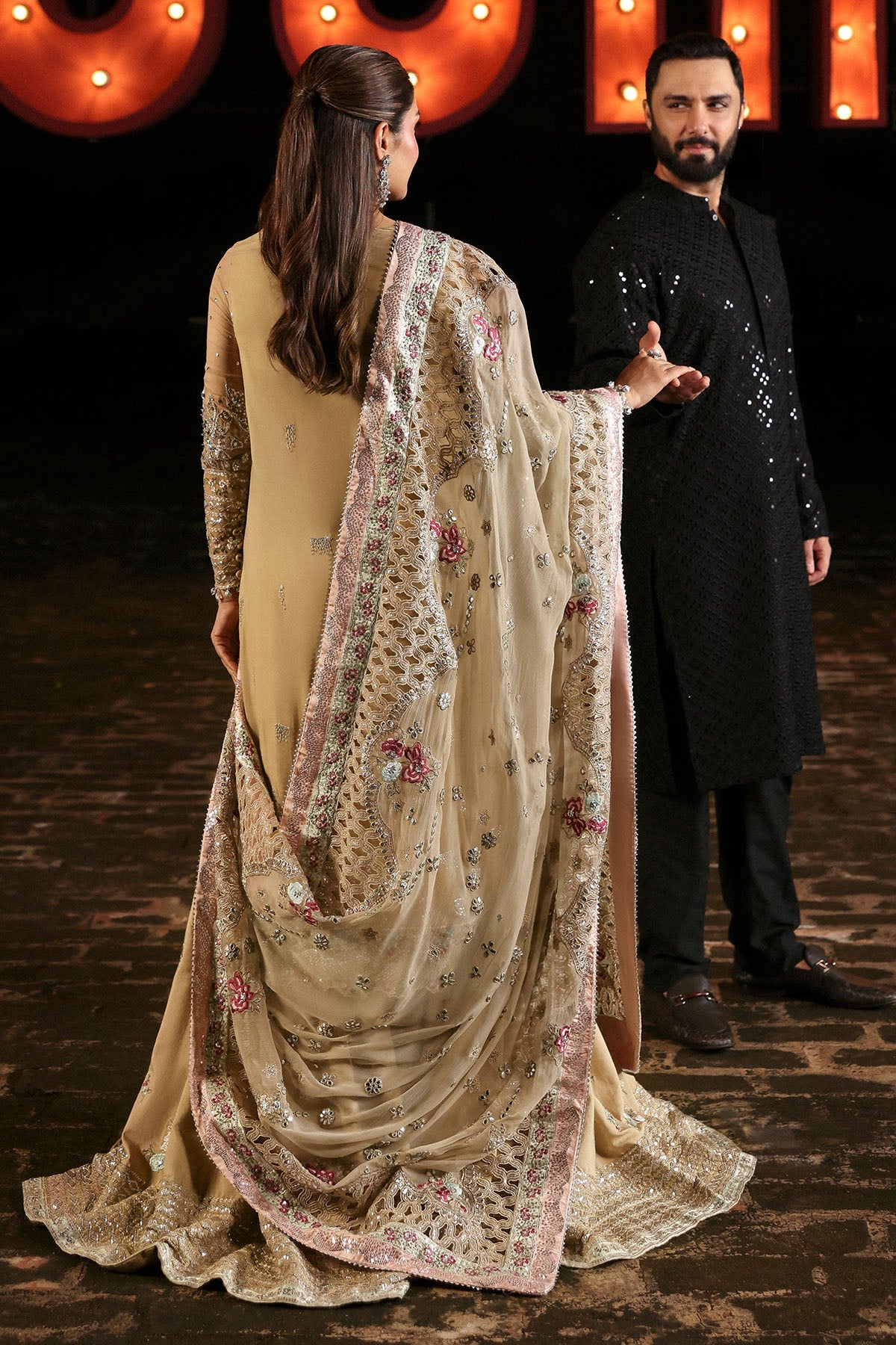 Jhoomro Unstitched Luxury Ensemble