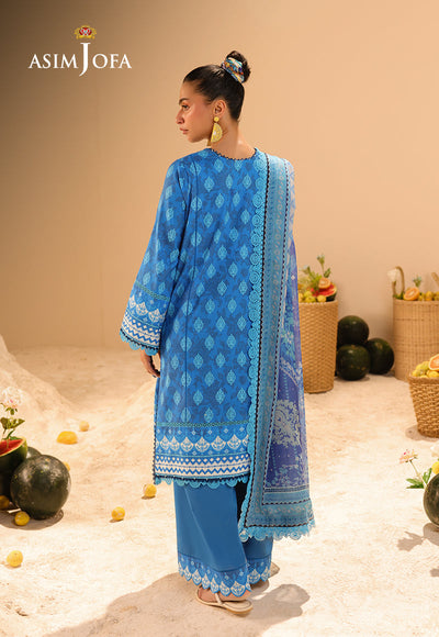 Printed Embroidered Lawn 3 Pcs