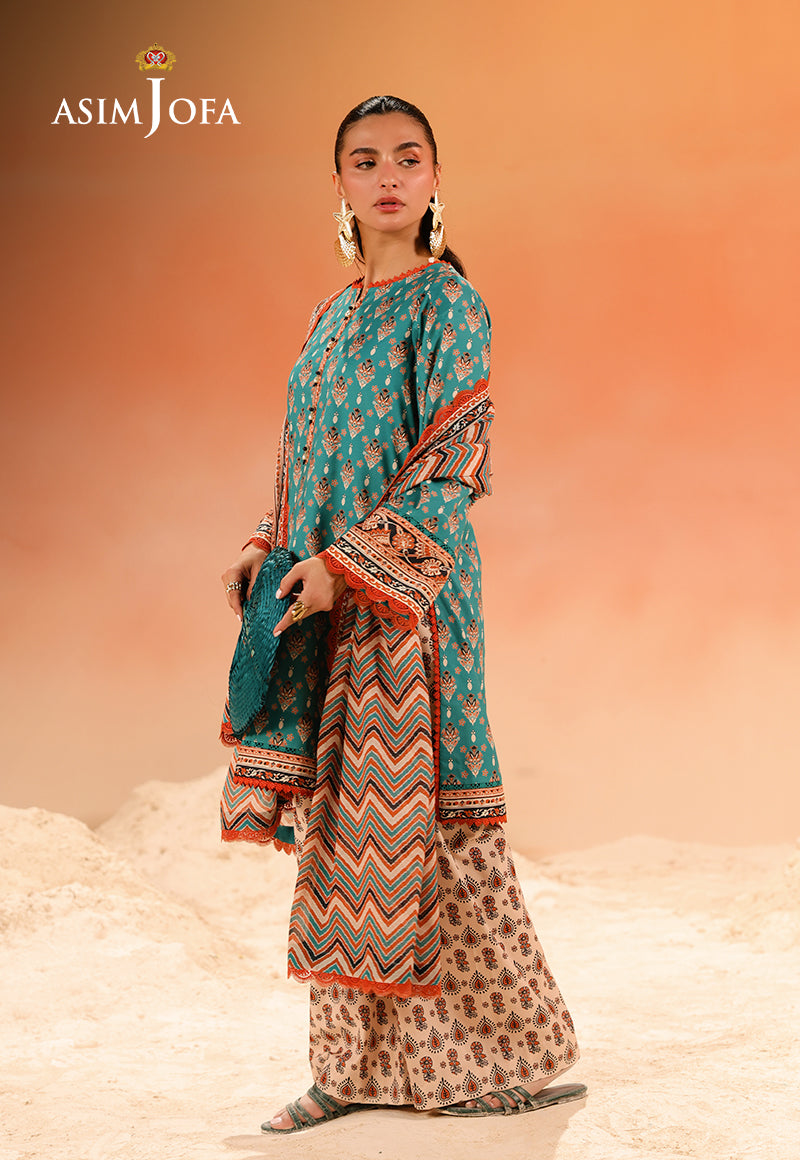 Printed Lawn 3 Pcs